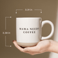 Mug: Green Trees Stoneware Coffee Mug