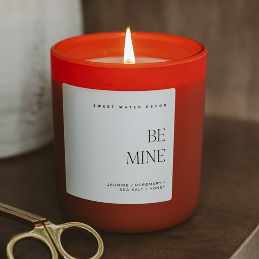 25% OFF: aBe Mine 15 oz Soy Candle, Matte Jar - Valentine's Day