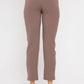 Jacquard Ribbed Tapered Pant: DEEP TAUPE