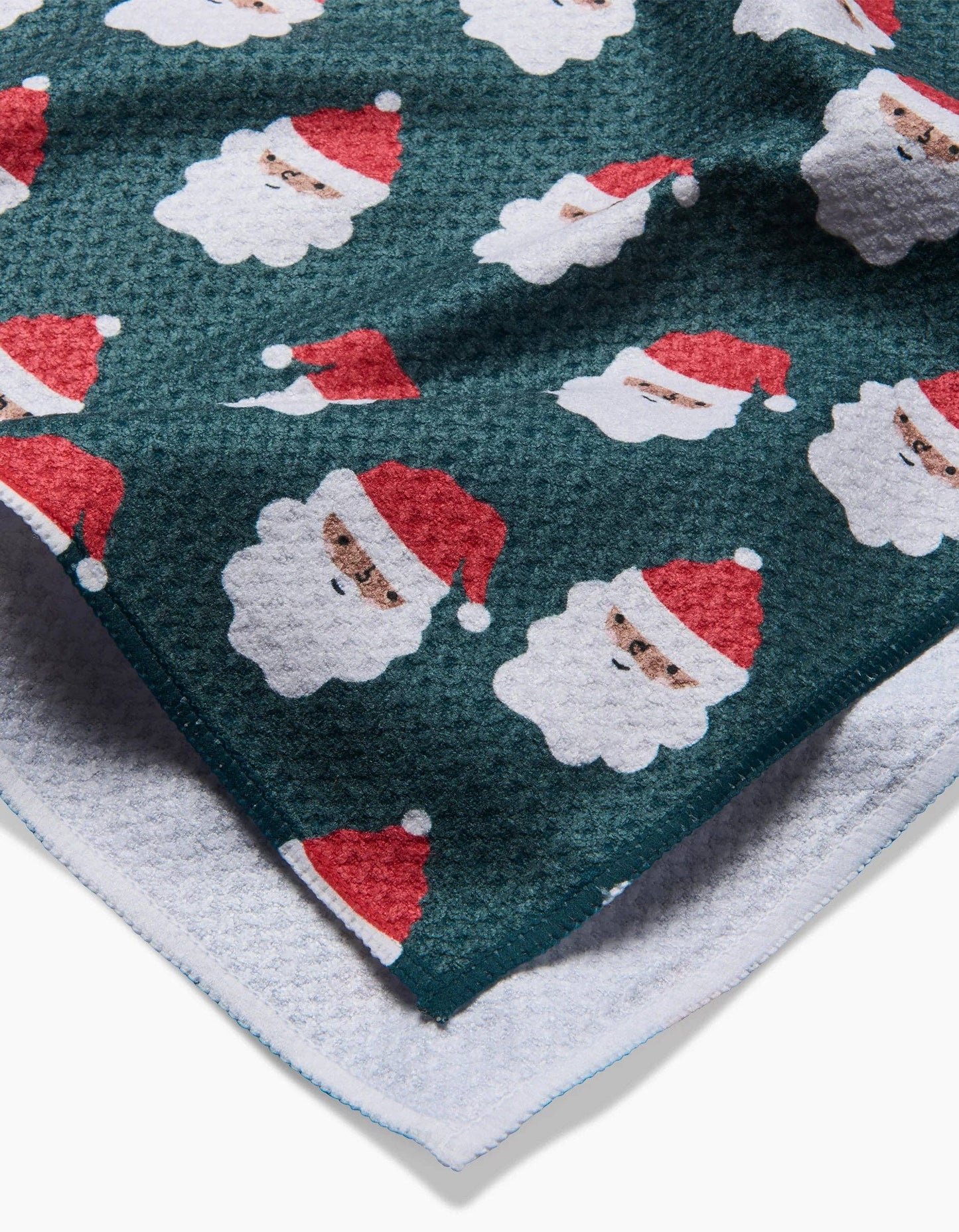 Geometry - Santa Santa Tea Towel