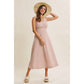 in february - SOFT-GLOW COTTON BLEND LUREX STRIPE FIT AND FLARE MIDI DRESS: RED / M
