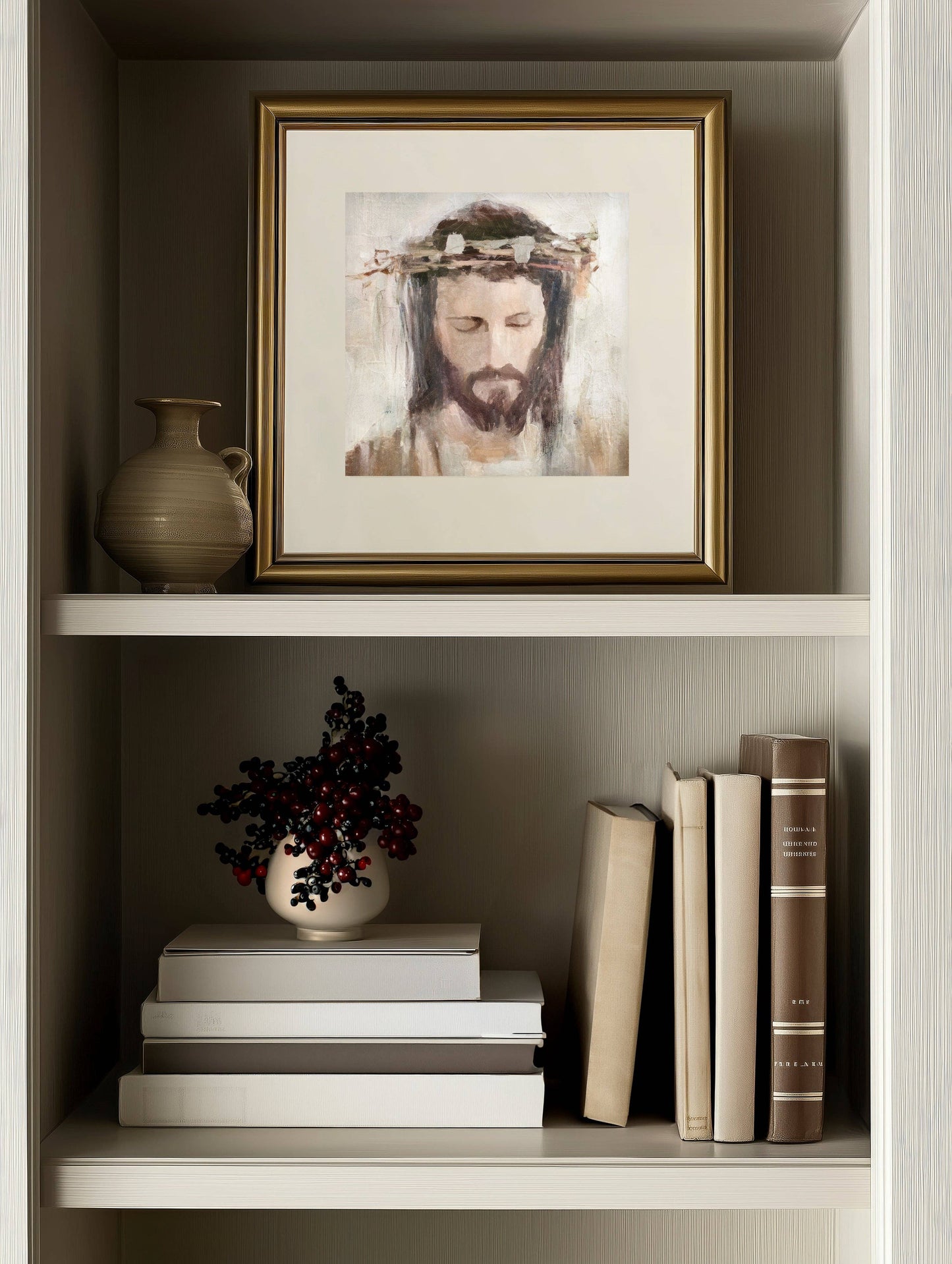 A King's Humility Print (unframed) / 6x6