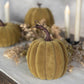 Ragon House - 6.5" GREEN FLOCKED PUMPKIN