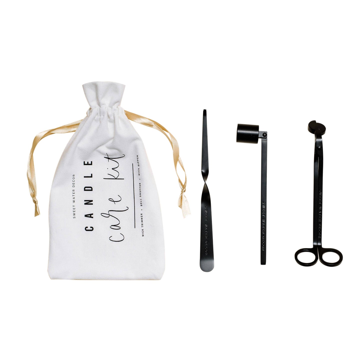 Candle Care Kit: BLACK