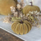 Ragon House - 3" GREEN FLOCKED PUMPKIN