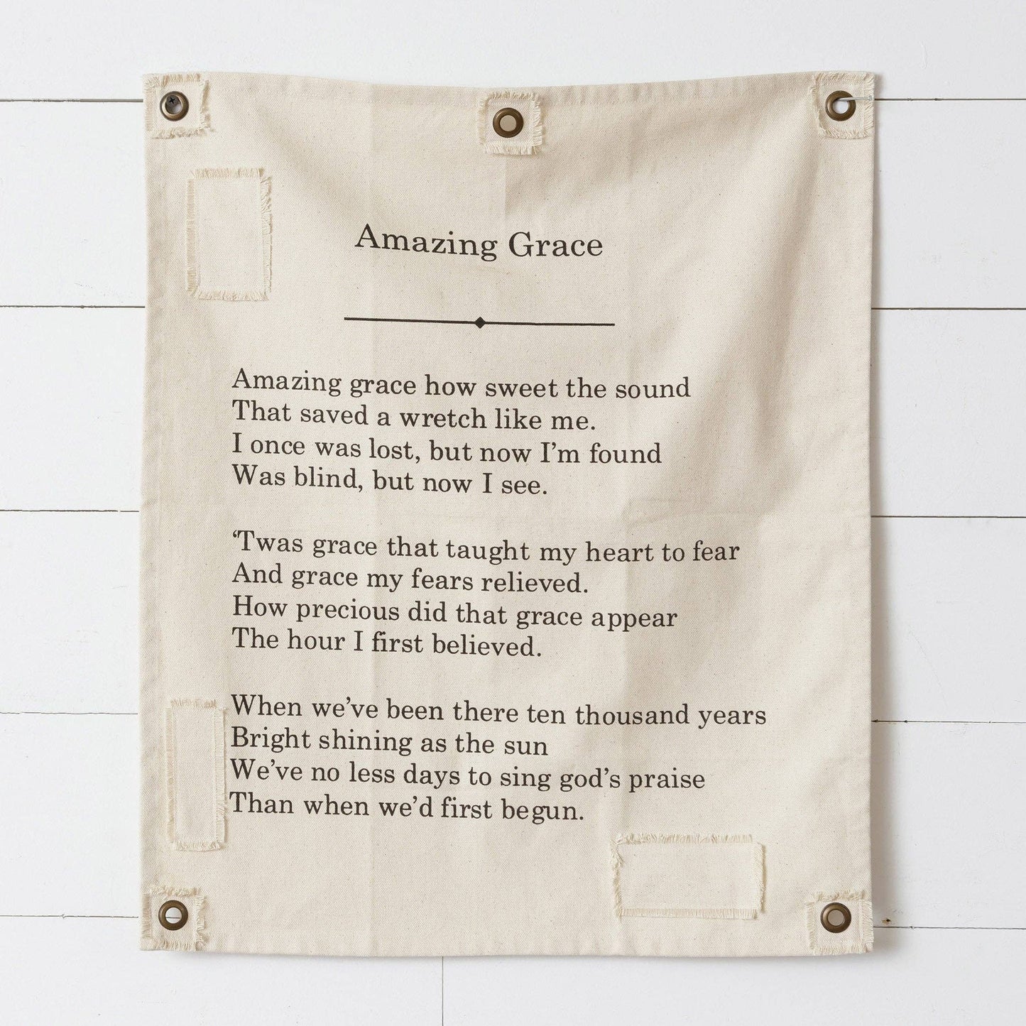 Audrey's - Canvas Wall Hanging - Amazing Grace (PC)
