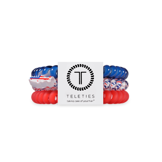 TELETIES - Sea to Shining Sea Small Hair Ties