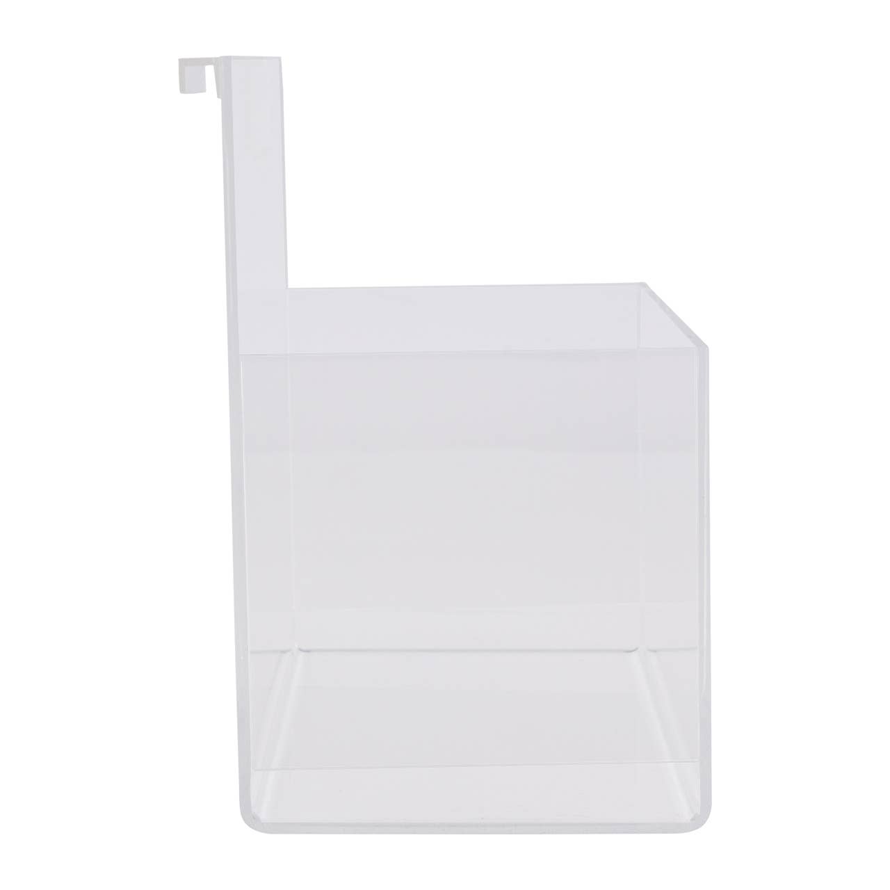 Store Supply Warehouse - Acrylic Single Display Bin For Slatwall Or Wire Grid