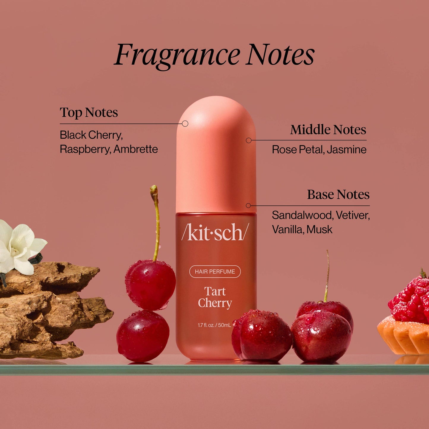 KITSCH - Tart Cherry Hair & Body Perfume Mist
