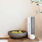 Fluted Decorative Bowl  Mocha Stone