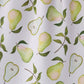Geometry - Pearwood Tea Towel: Brown
