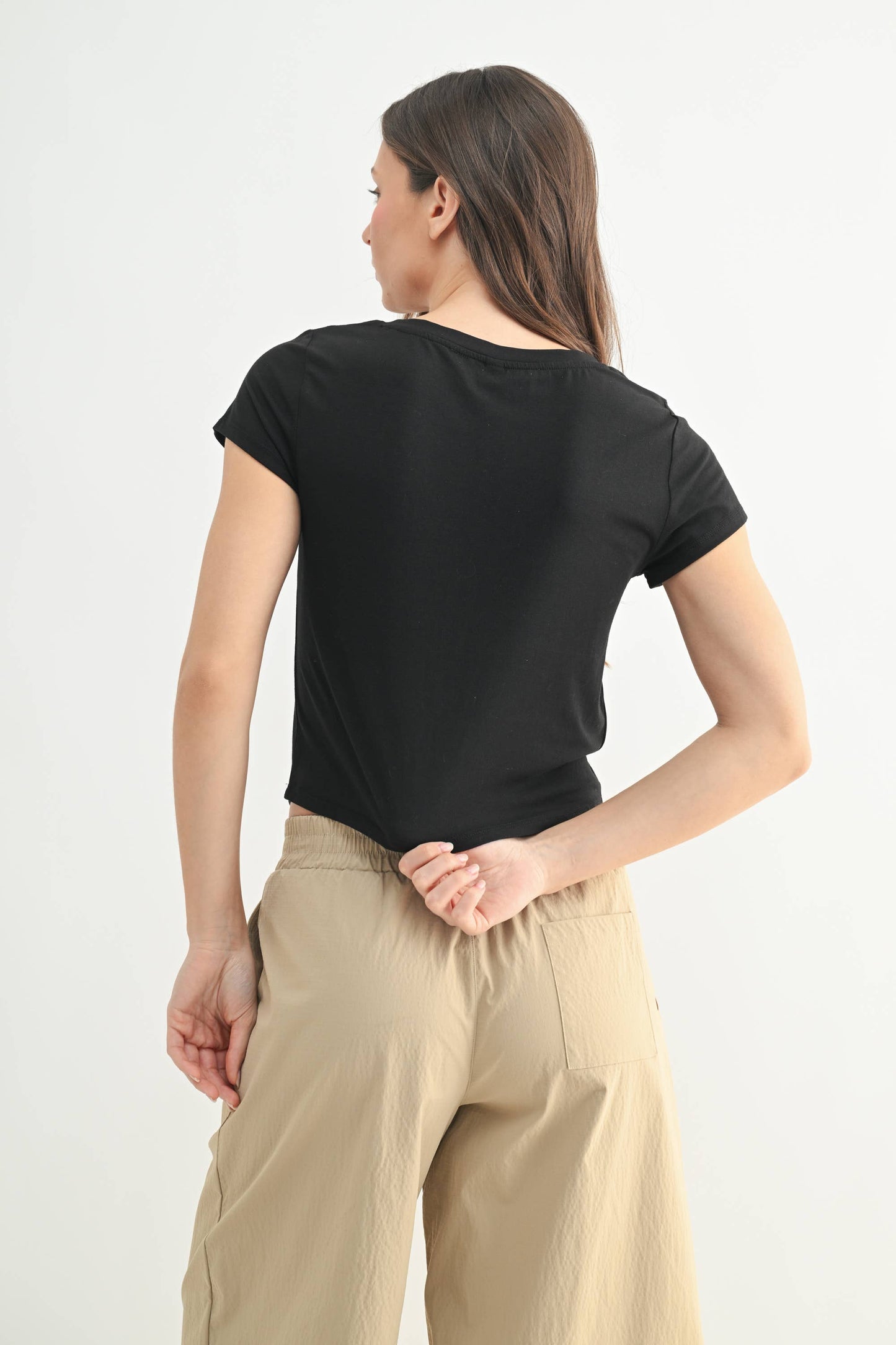 Essential Short Sleeve Tee: HEATHER GREY