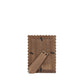 Devanie At Home - Wood scallop photo frame for 4x6 pic, espresso - 17025