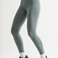 Mono B - Venice Crossover Waist Leggings: DEEP FOREST / S:M:L (2:2:2)
