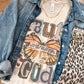 Willow Poppy - Boho Butterfly God Graphic Tee: L