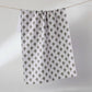 Geometry - Foraged Tea Towel: White