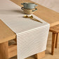 Geometry - Stone Stripe Tablerunner: Medium - 16" x 90"