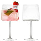 Empire Clear Gin Glasses: Set of 2