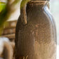 Rustic Reach - Binglie Glazed Pottery Vase with Handles: Small