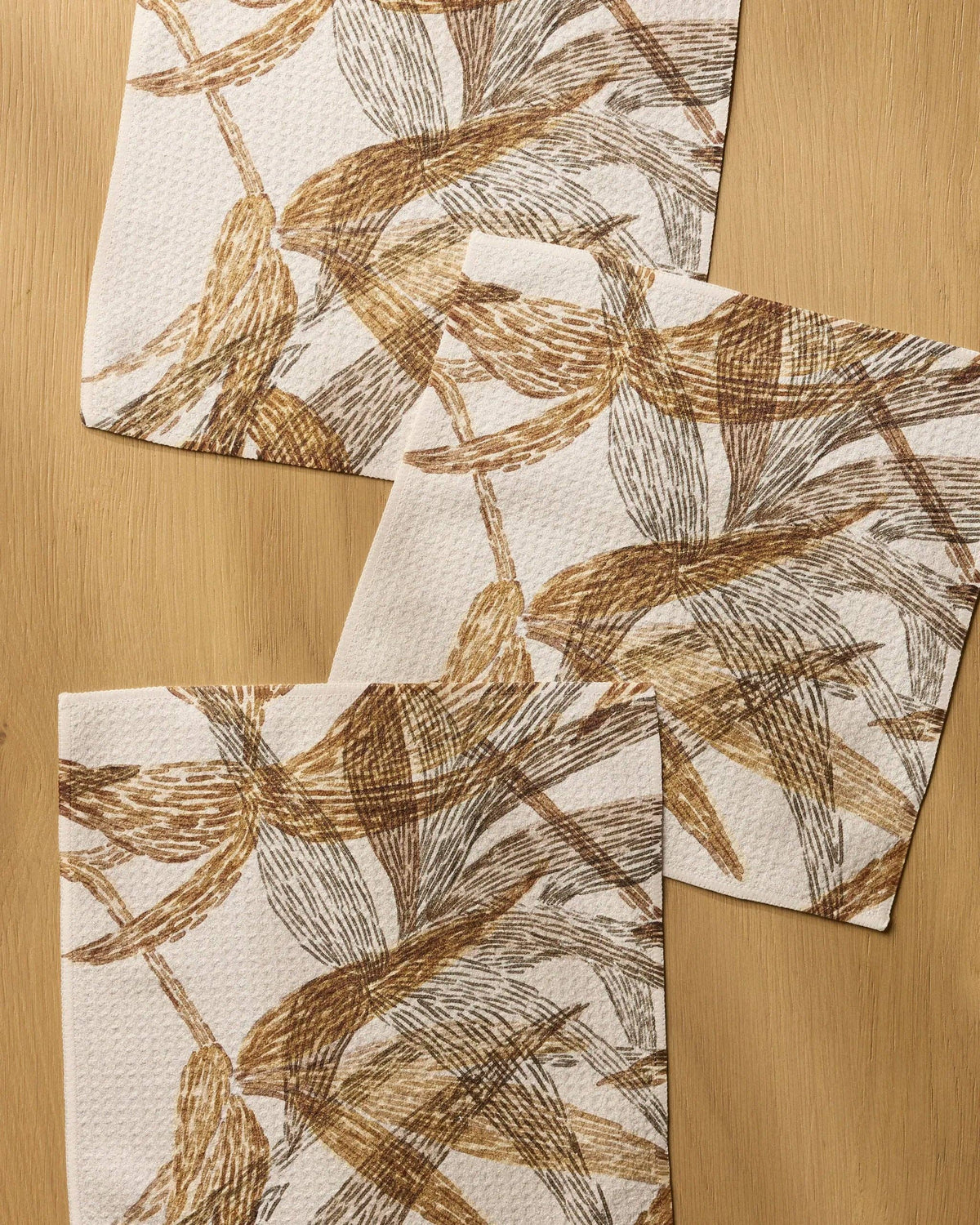 Geometry - Amber Wildflower Dishcloth Set