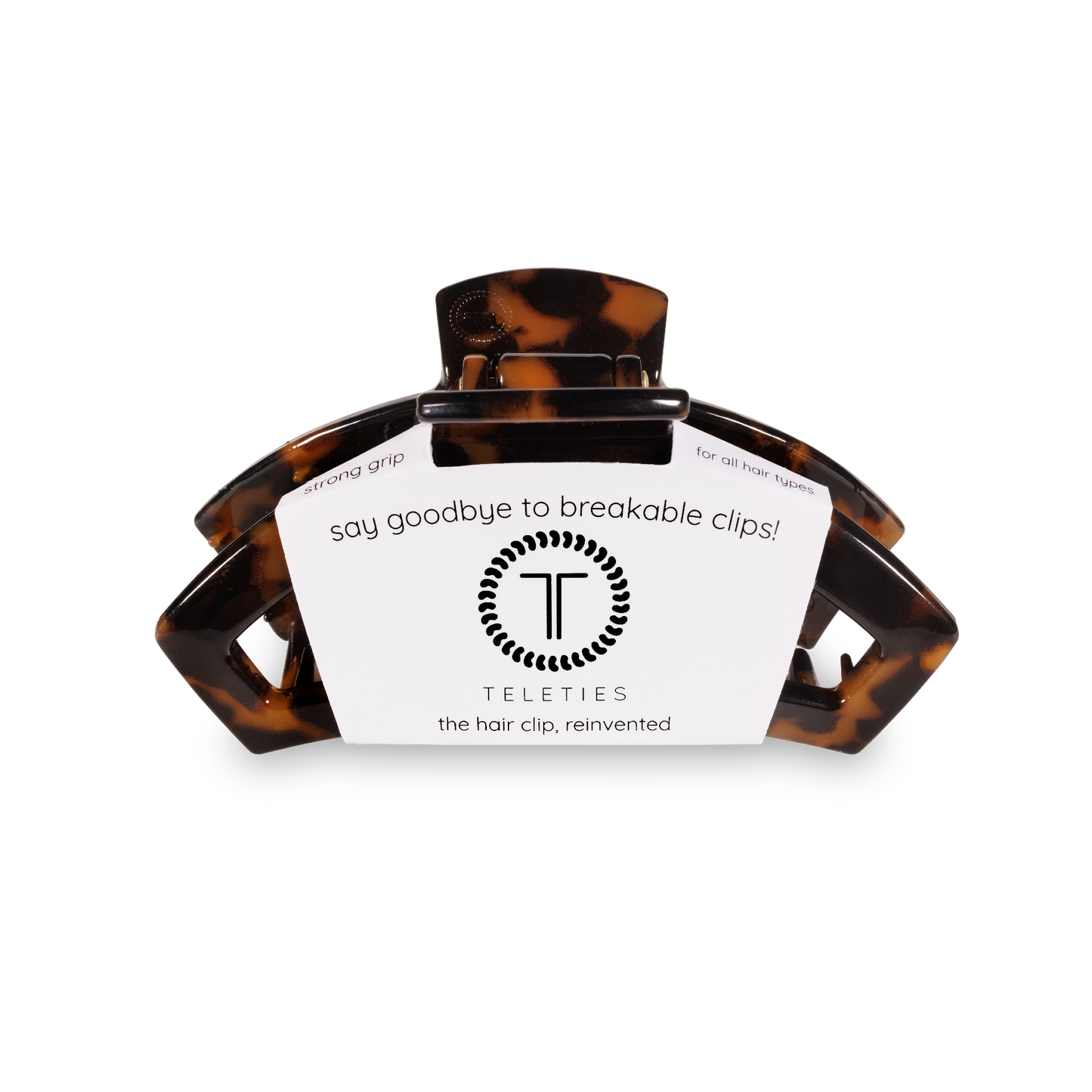 Open Hair Clip | Small | TORTOISE