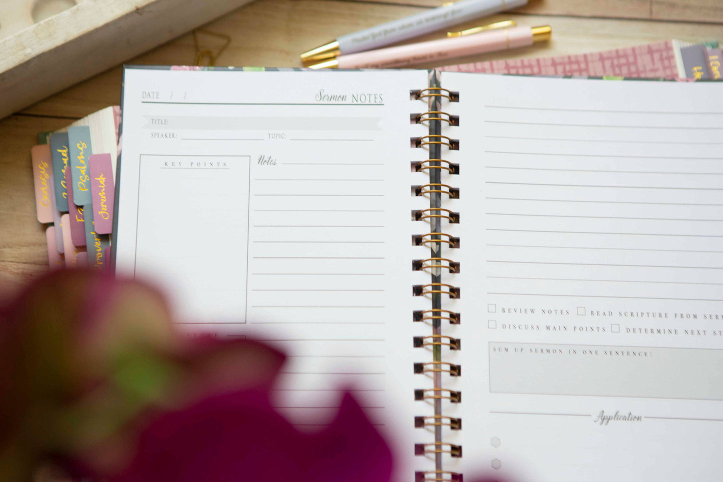 Chosen & Cherished - Sermon Notes Journal | Sermon Notebook