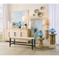 Robbins Solid Wood Accent Table: Black
