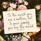 Ben's Garden - To The World You Are A Mother Decoupage Glass Tray: 4"X 6"