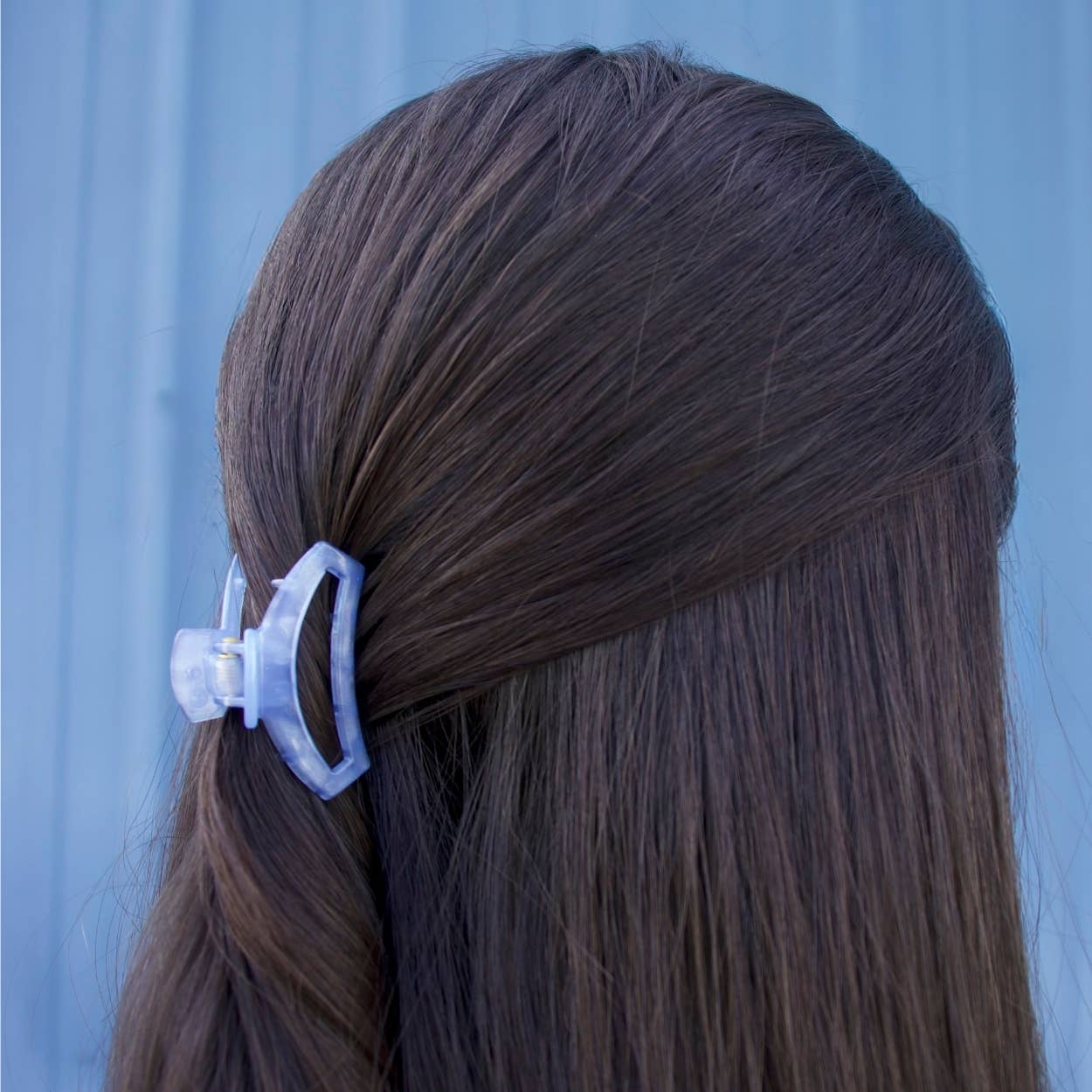 Open Hair Clip | Tiny | BLUE LAGOON