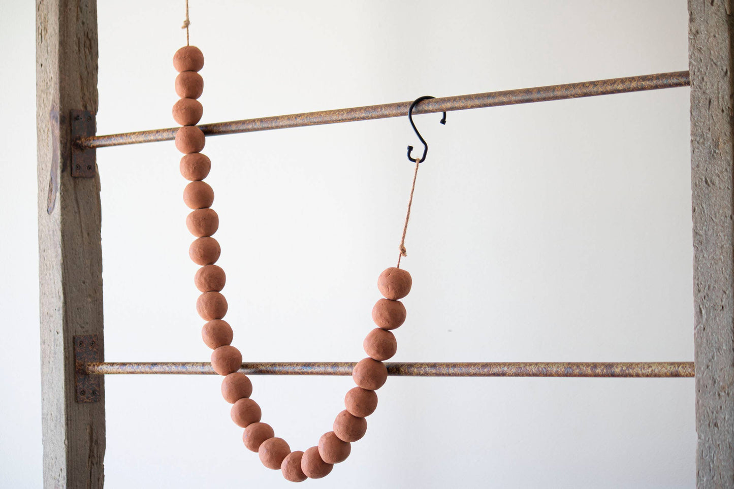 Amos Terracotta Bead Garland