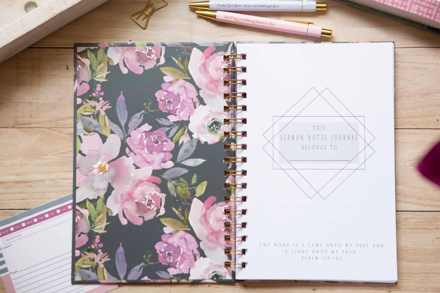 Chosen & Cherished - Sermon Notes Journal | Sermon Notebook