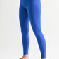 Venice Crossover Waist Leggings: HALOGEN BLUE