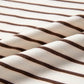 Indie & Co. | Women's Apparel - Serena Stripe Loose Tank Top - Brown | Tank Top | Loose Fit: Rayures marron / 95 % coton+5 % élasthanne / XL