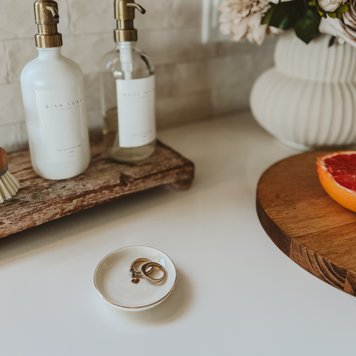 Sweet Water Decor - Gold Heart Jewelry Dish - Home Decor & Gifts