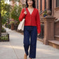 Seventy Eight and Sunny (SEAS) - Meadow Cardigan: Sea Grass / XS