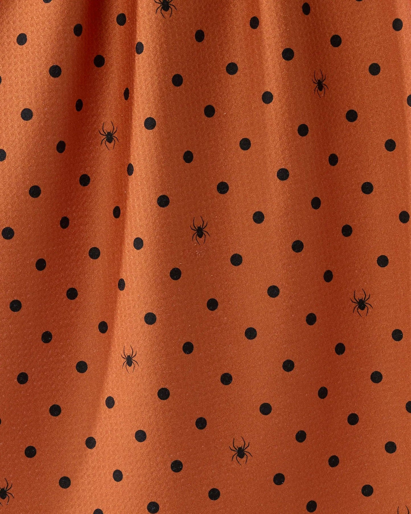 Spookydots Tea Towel: Black