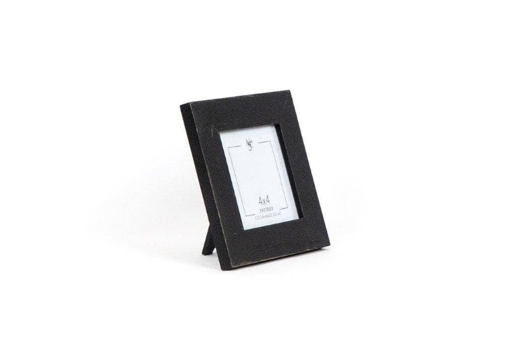 Wood Photo Frame (4x4): BLACK