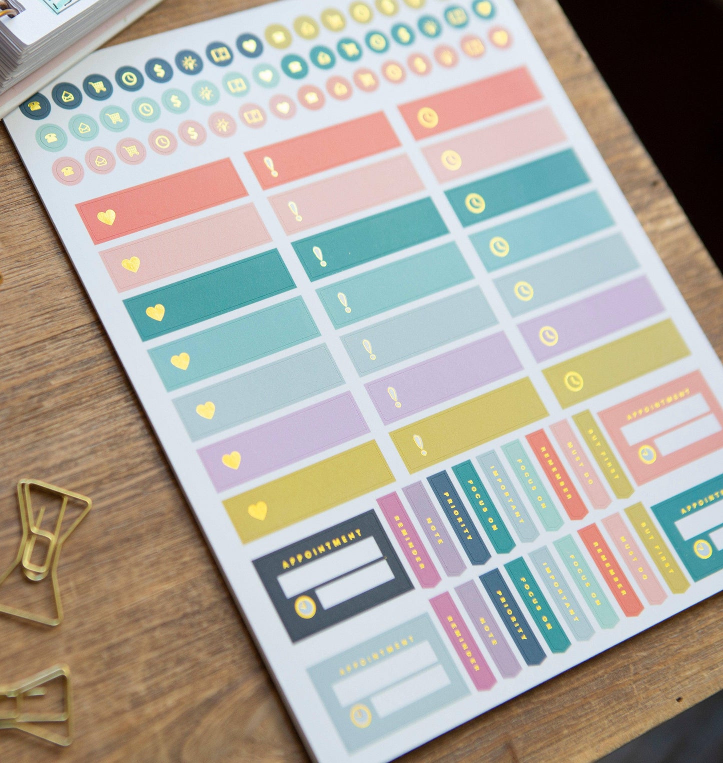 Chosen & Cherished - Planner Stickers | Sticker Set For Planner