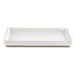 White Stoneware Tray