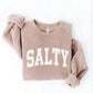 SALTY Graphic Sweatshirt: LIGHT BLUE