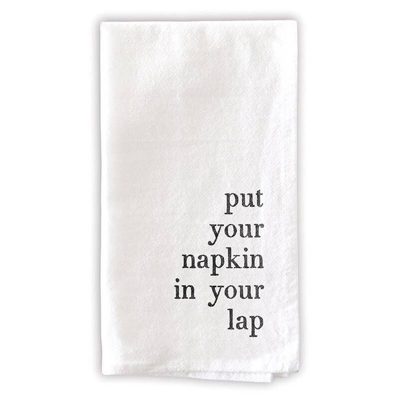 Dinner Napkin Set - Mind Your Manners