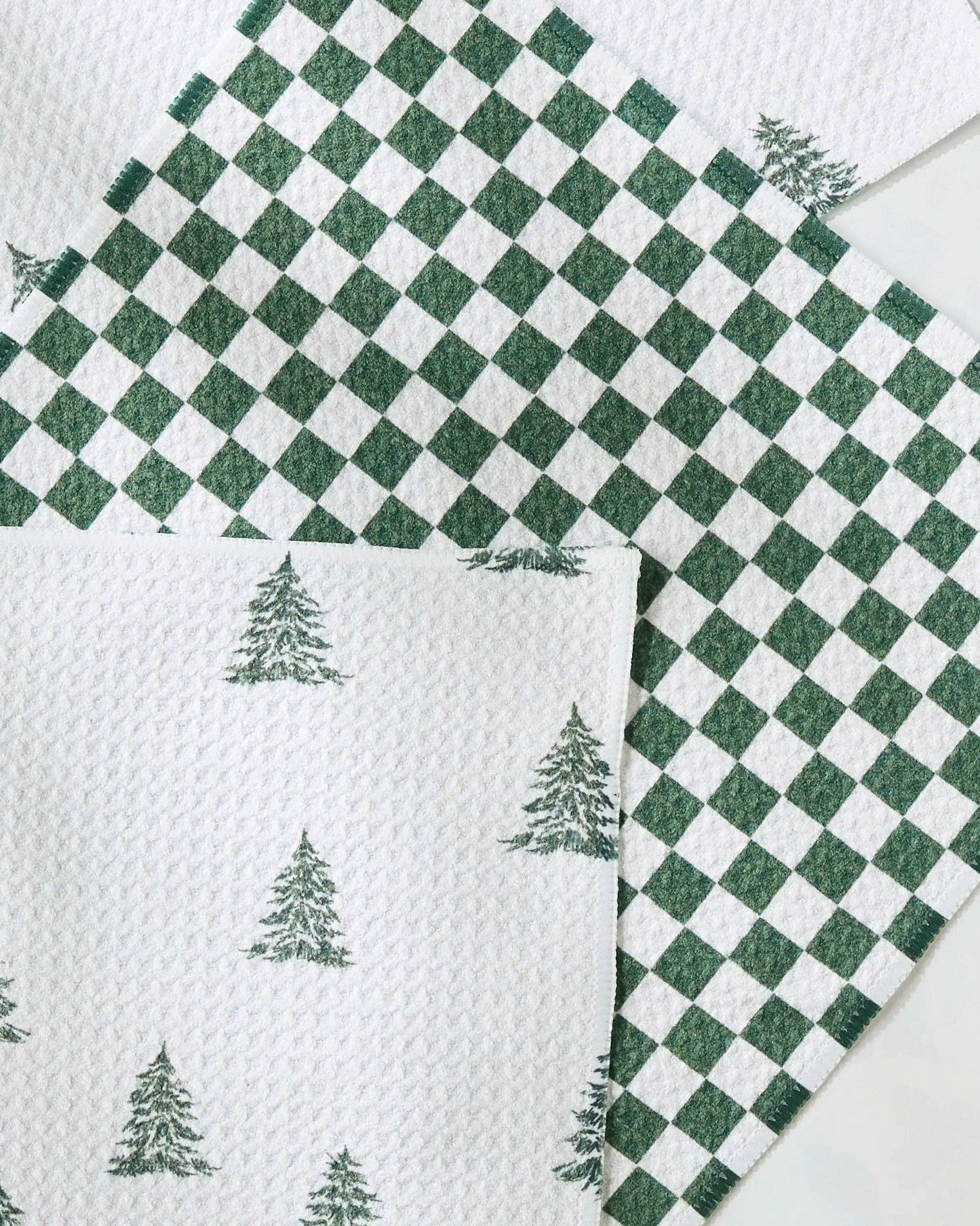 Claret Dishcloth Set