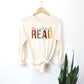 It's A Good Day To Read Leopard | Long Sleeve Graphic Tee: WHITE