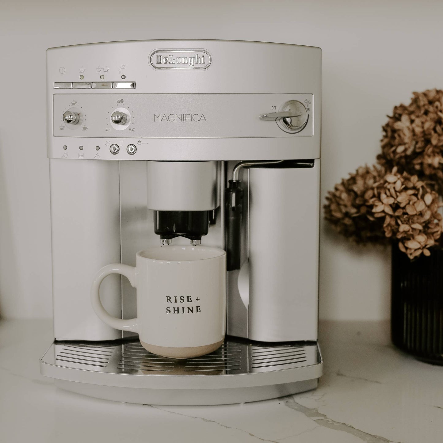 Mug: Rise and Shine Stoneware Coffee Mug