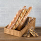Willow Group - Rattan Display Basket w/Slanted Front