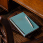Sermon Notes Journal - Teal Spiral
