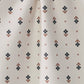 Geometry - Folk Pixel Mini Towel: White