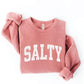 SALTY Graphic Sweatshirt: LIGHT BLUE