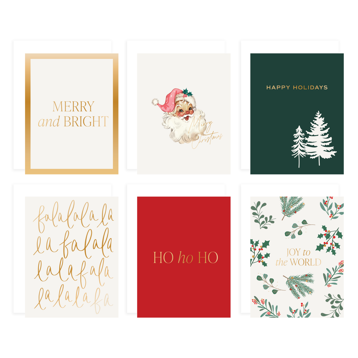 Assorted Holiday Cards Boxed Set