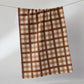 Geometry - Rich Cocoa Tea Towel